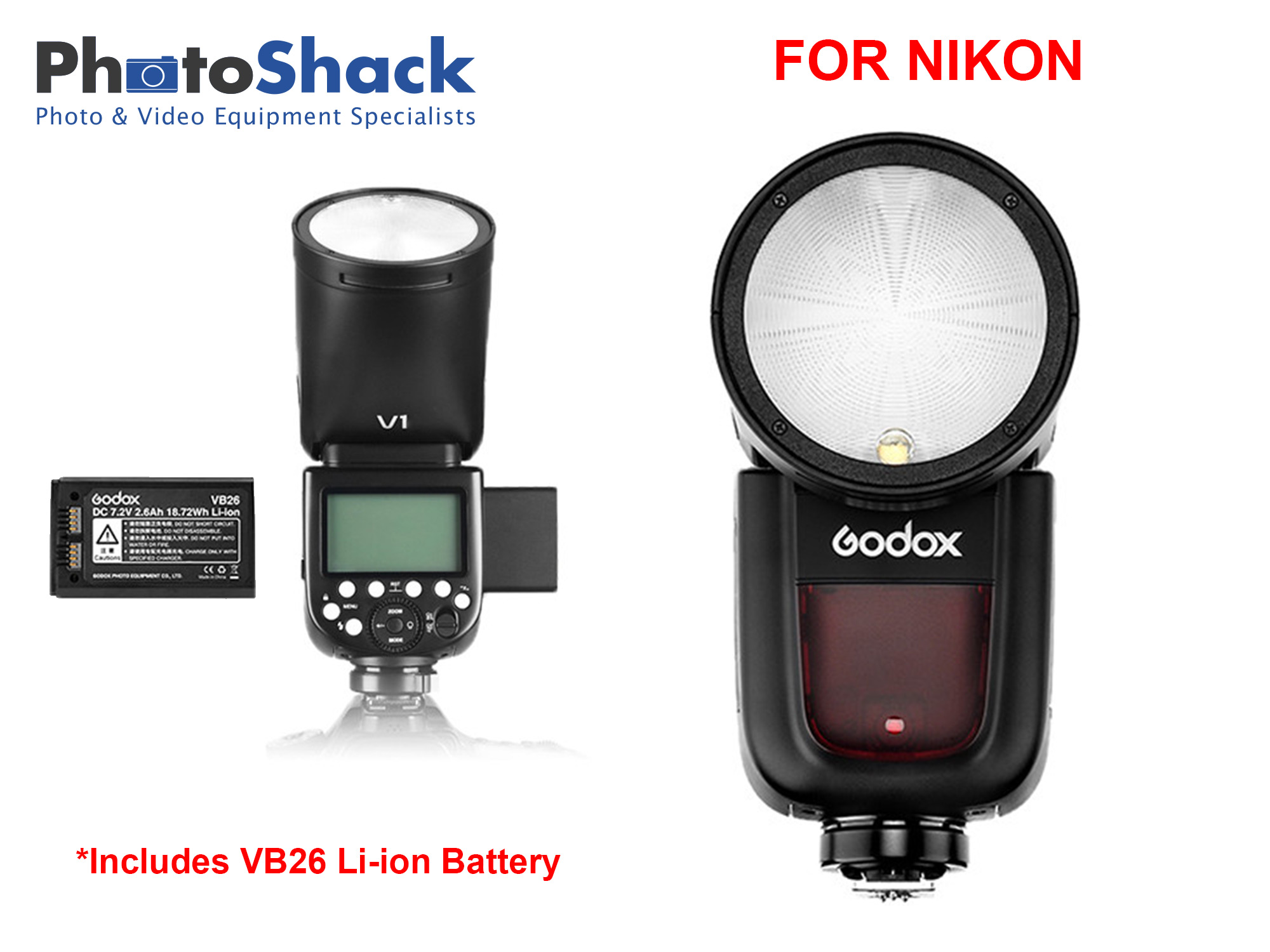 Godox V1 Flash for Nikon