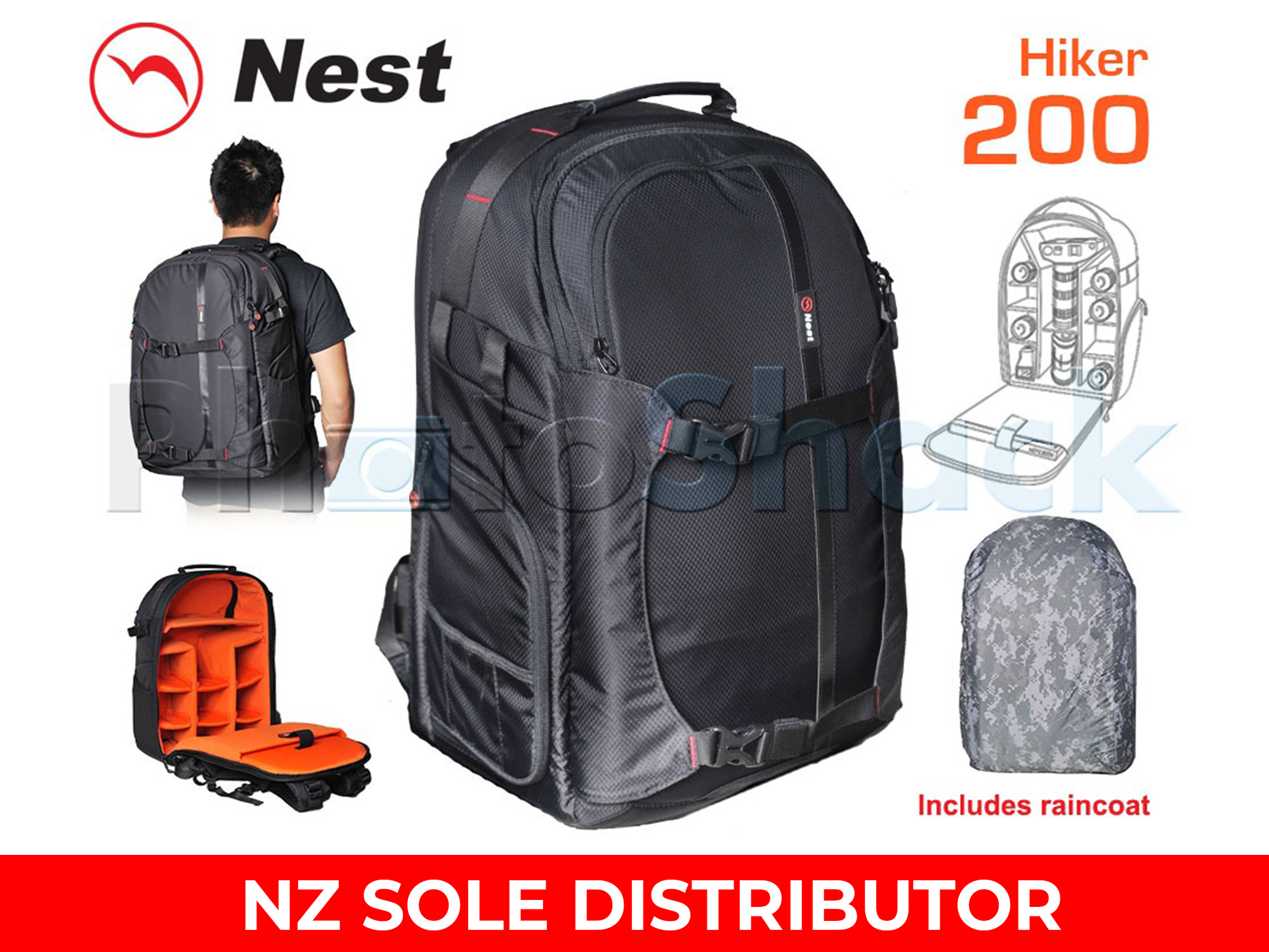 Backpack Bag - Hiker 200