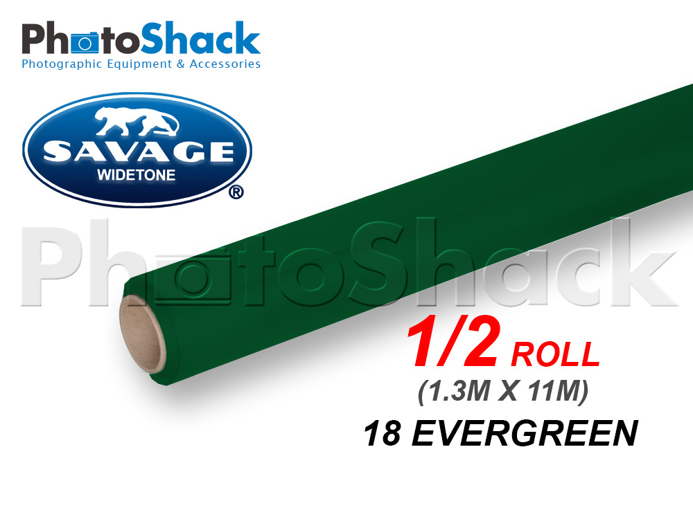 SAVAGE Paper Background Half Roll - 18 Evergreen