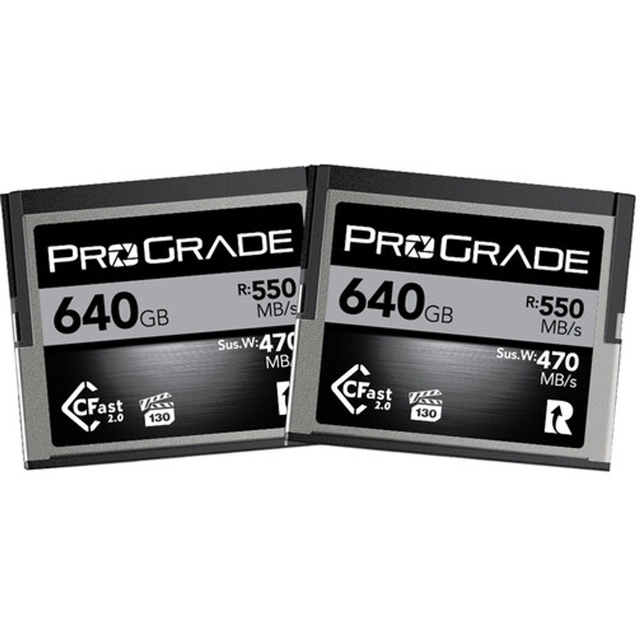 ProGrade Digital 640GB CFast 2.0 Cobalt Memory Card  - 2 PACK