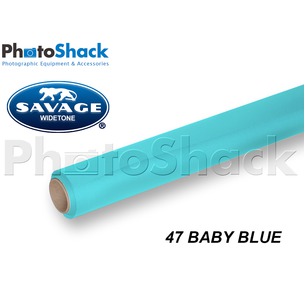 SAVAGE Paper Background Roll - 47 Baby Blue