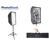 Continuous Cool Light Set (Equiv1500W) with Collapsible Softboxes