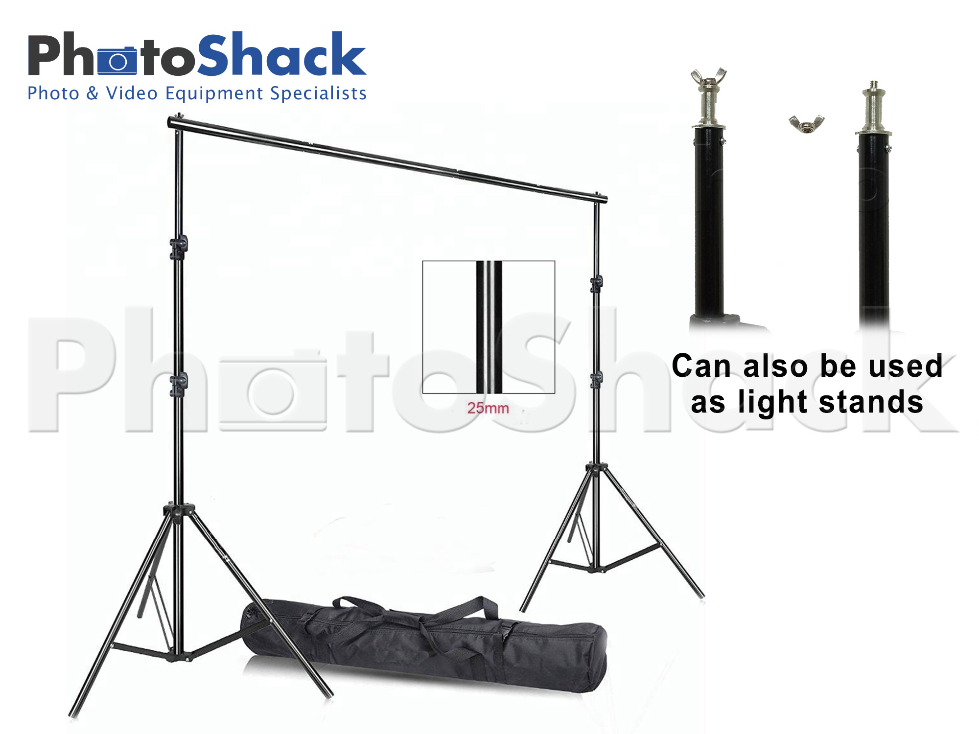 Background Backdrop Stand Support System - HEAVY DUTY