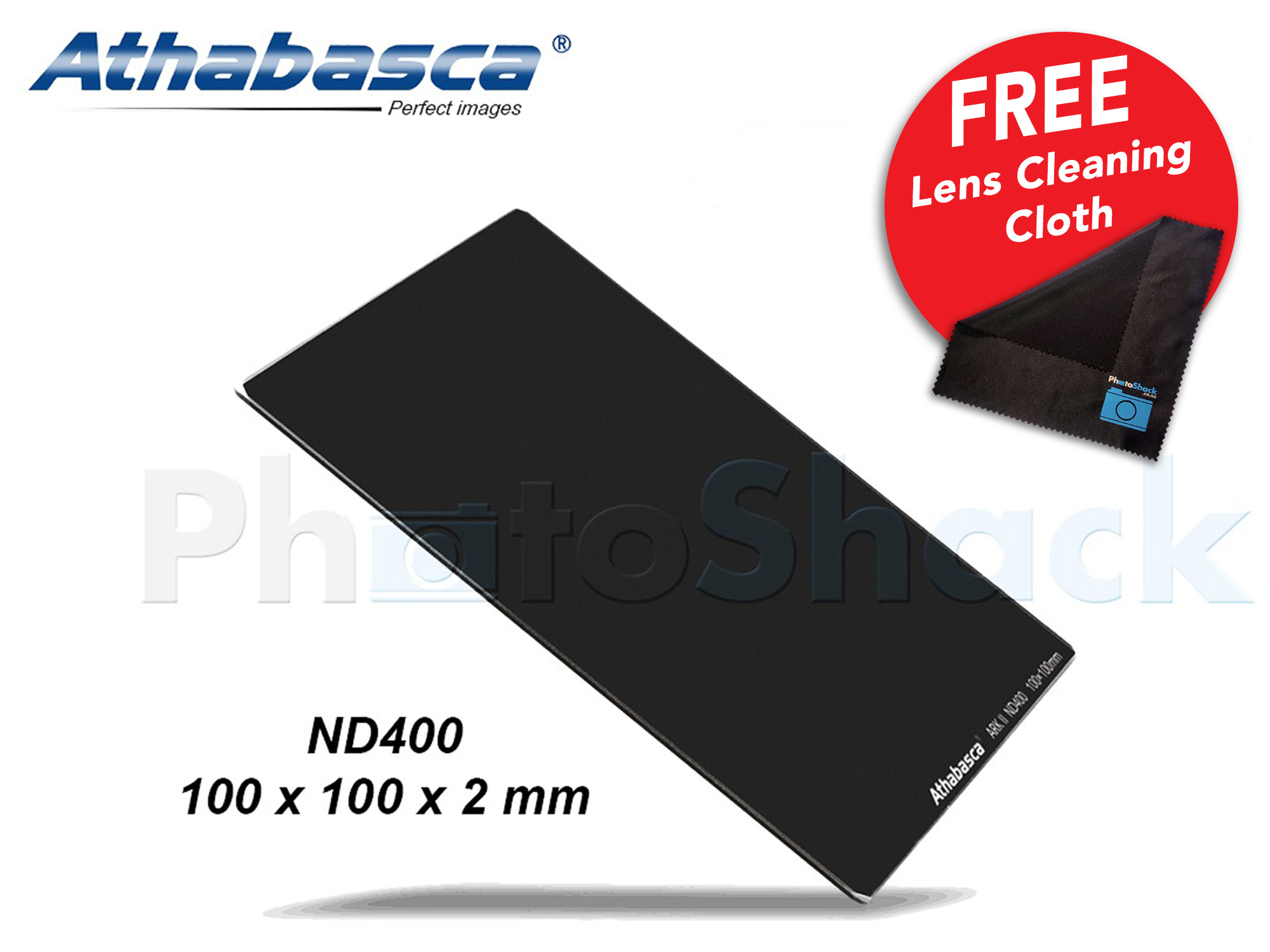 Square Neutral Density ND400 Filter - Athabasca ND400