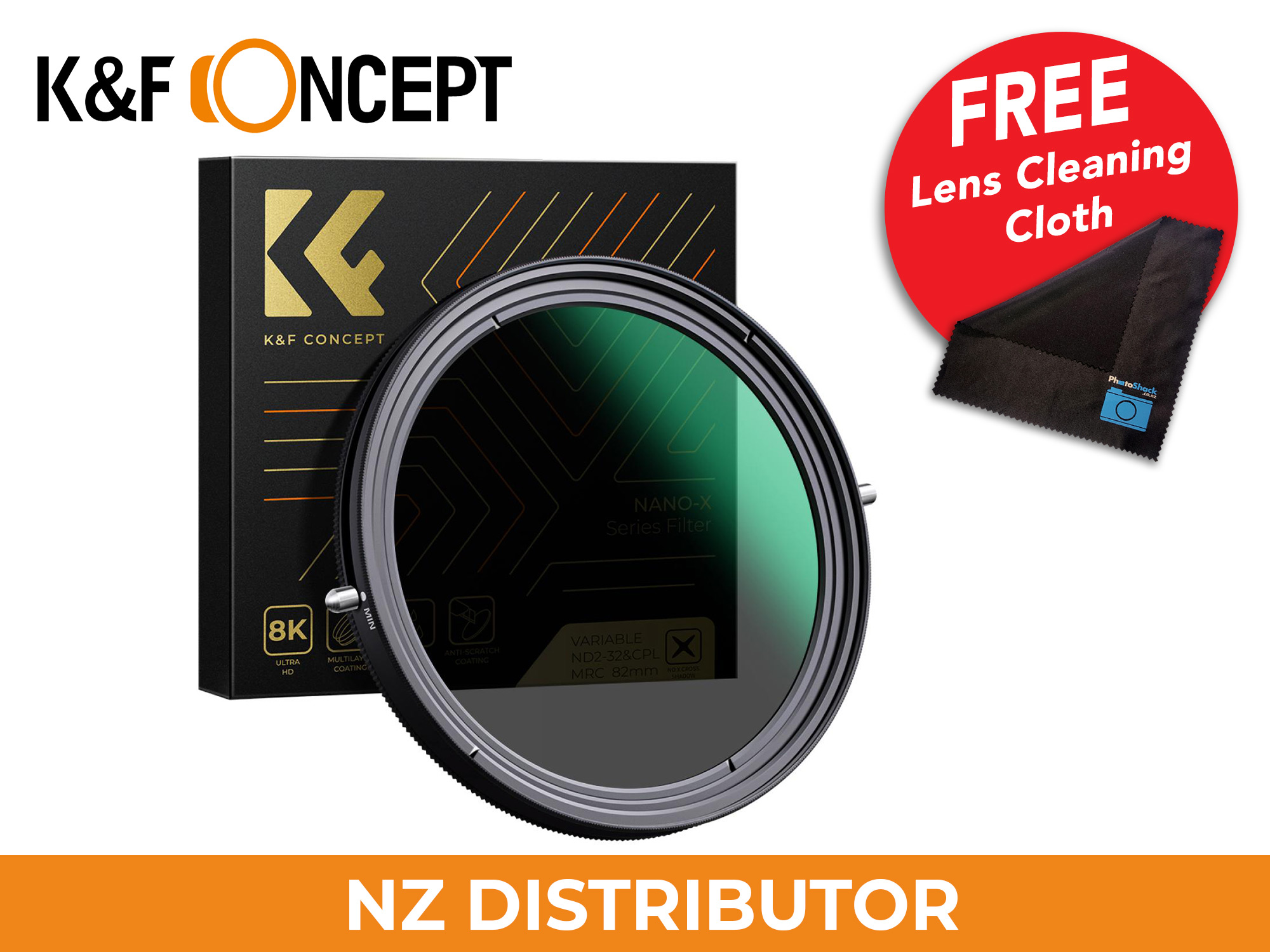 K&F 2-in-1 Nano-X CPL + ND Filters 