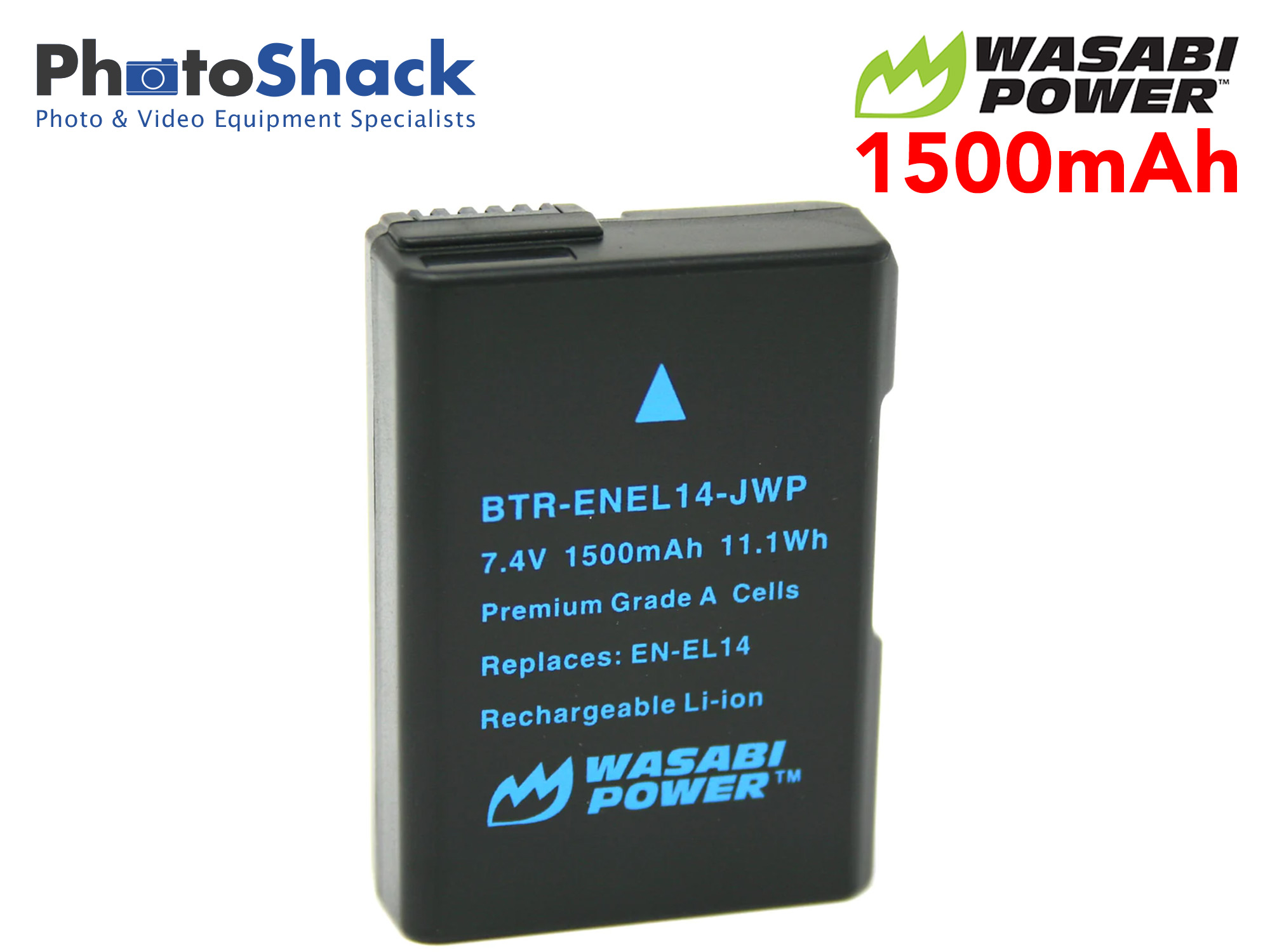 EN-EL14 Battery for Nikon - Wasabi Power