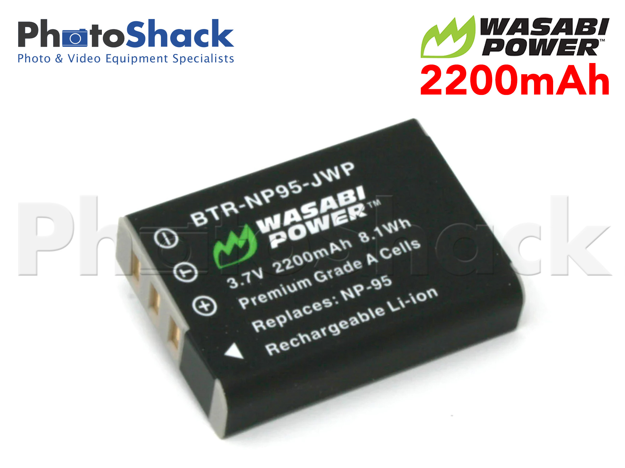 FNP-95 Battery for Fujifilm - Wasabi Power