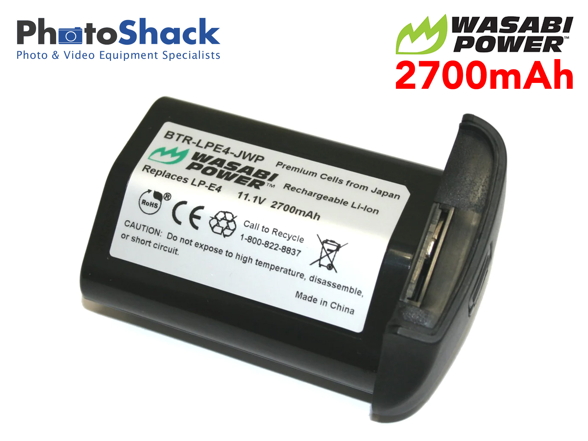 LP-E4 battery for Canon - Wasabi Power