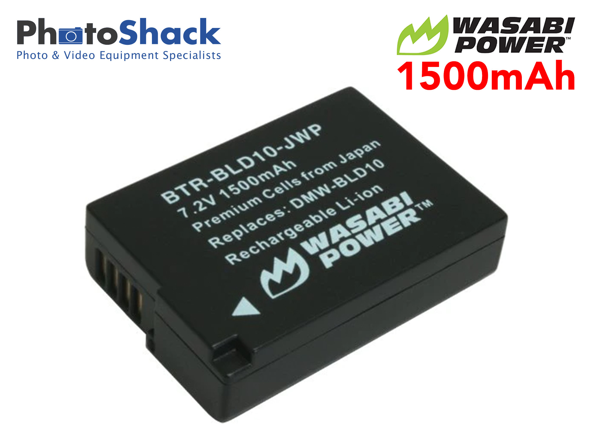 BLD10 battery for Olympus - Wasabi Power