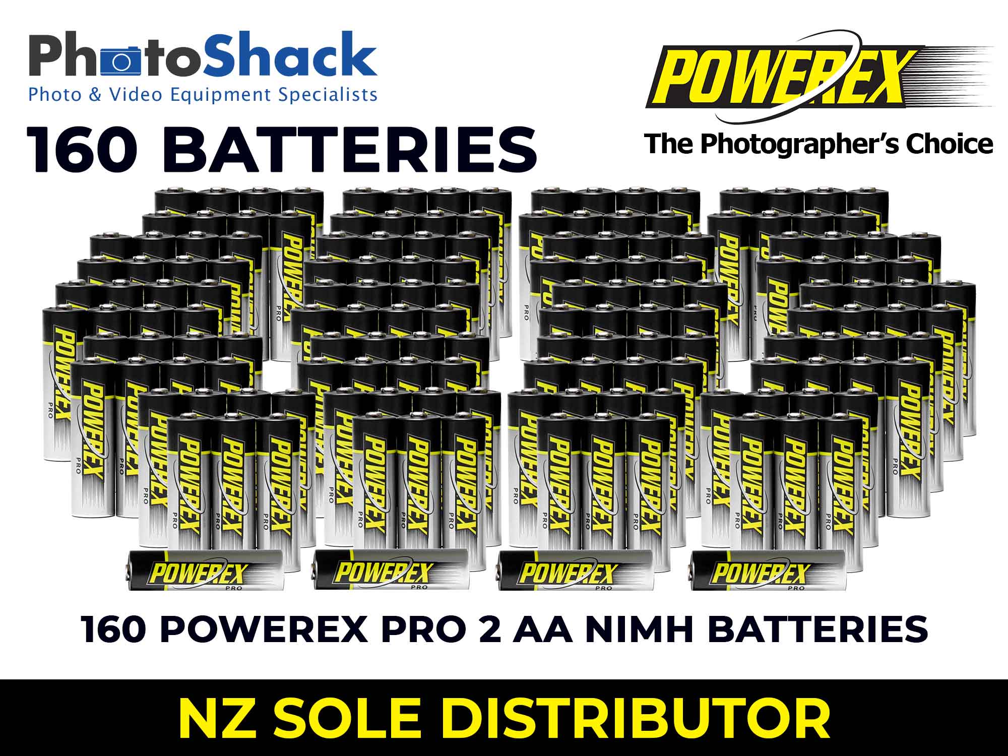 Maha Powerex PRO 2 - AA Batteries - 2,700mAh 160 Batteries