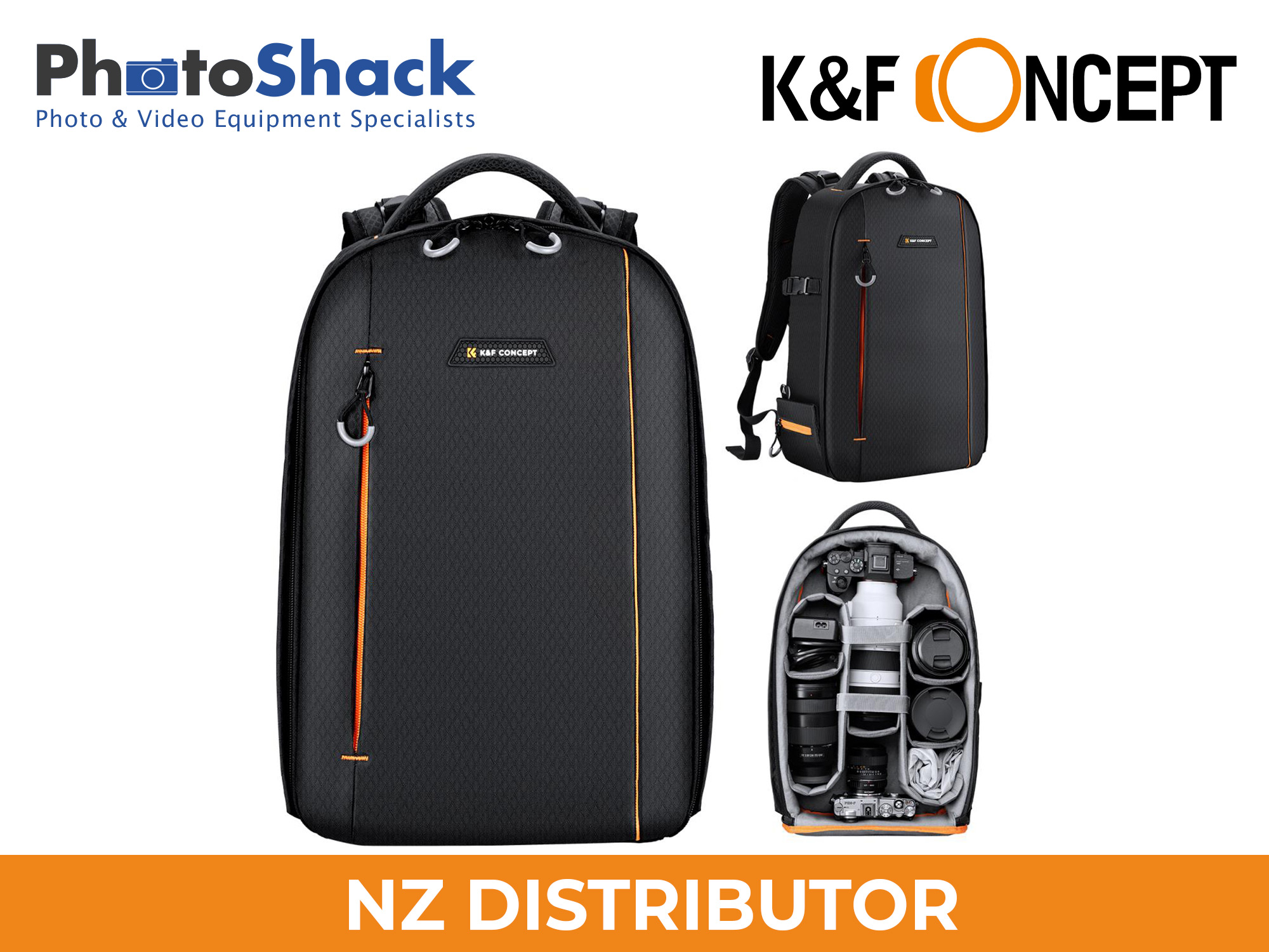 K&F Concept Beta Series DSLR Backpack (Black) KF13.140