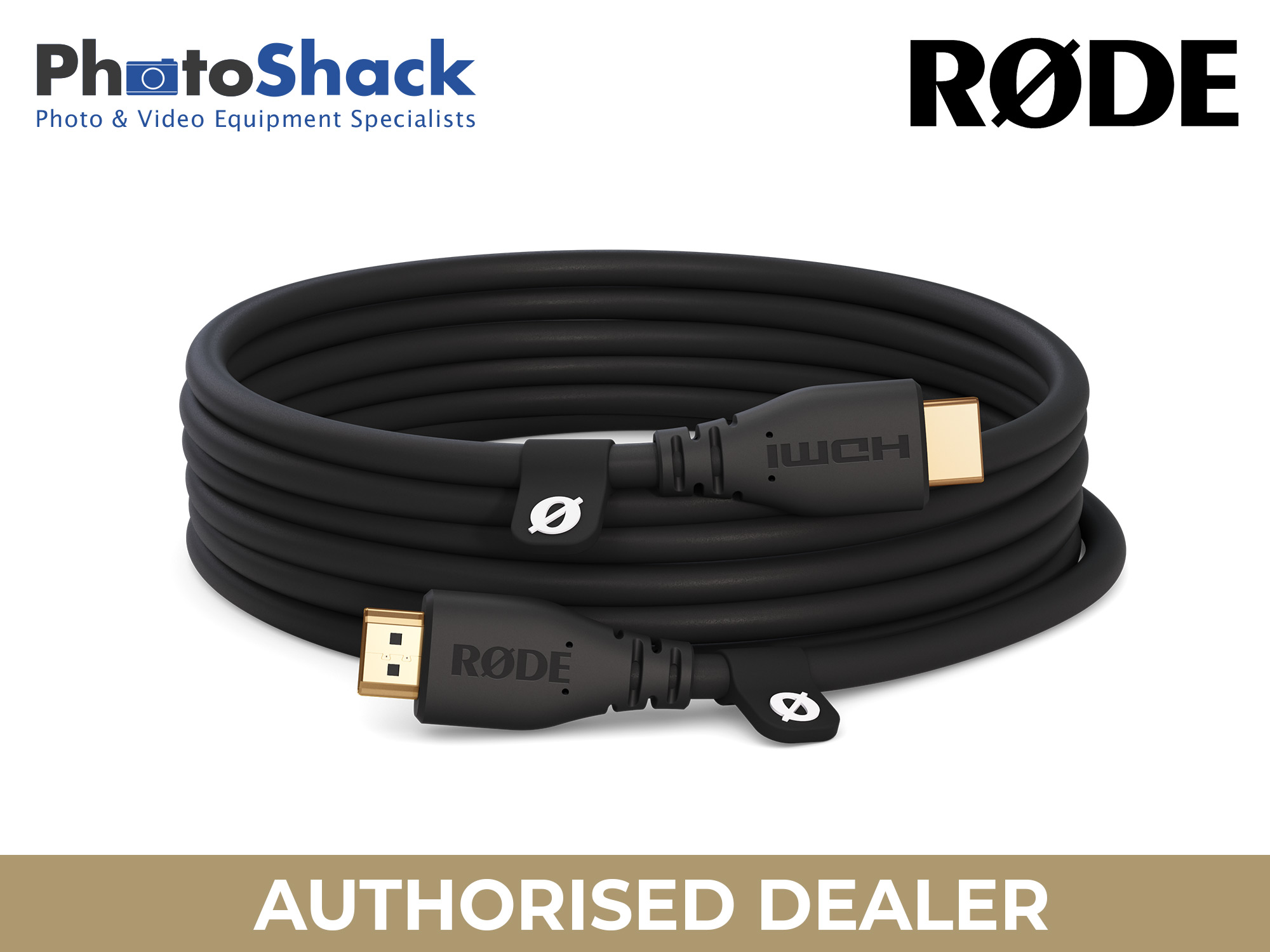 RODE 3m HDMI Cable - Black