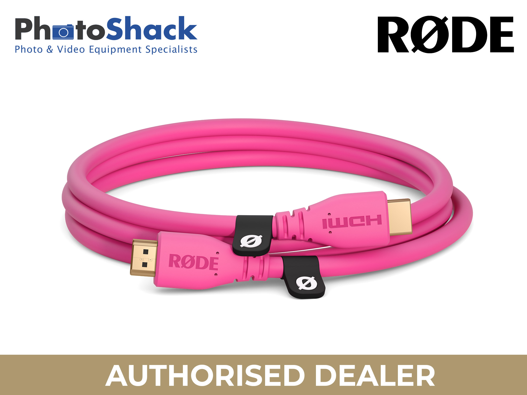 RODE 1.5m HDMI Cable - Pink