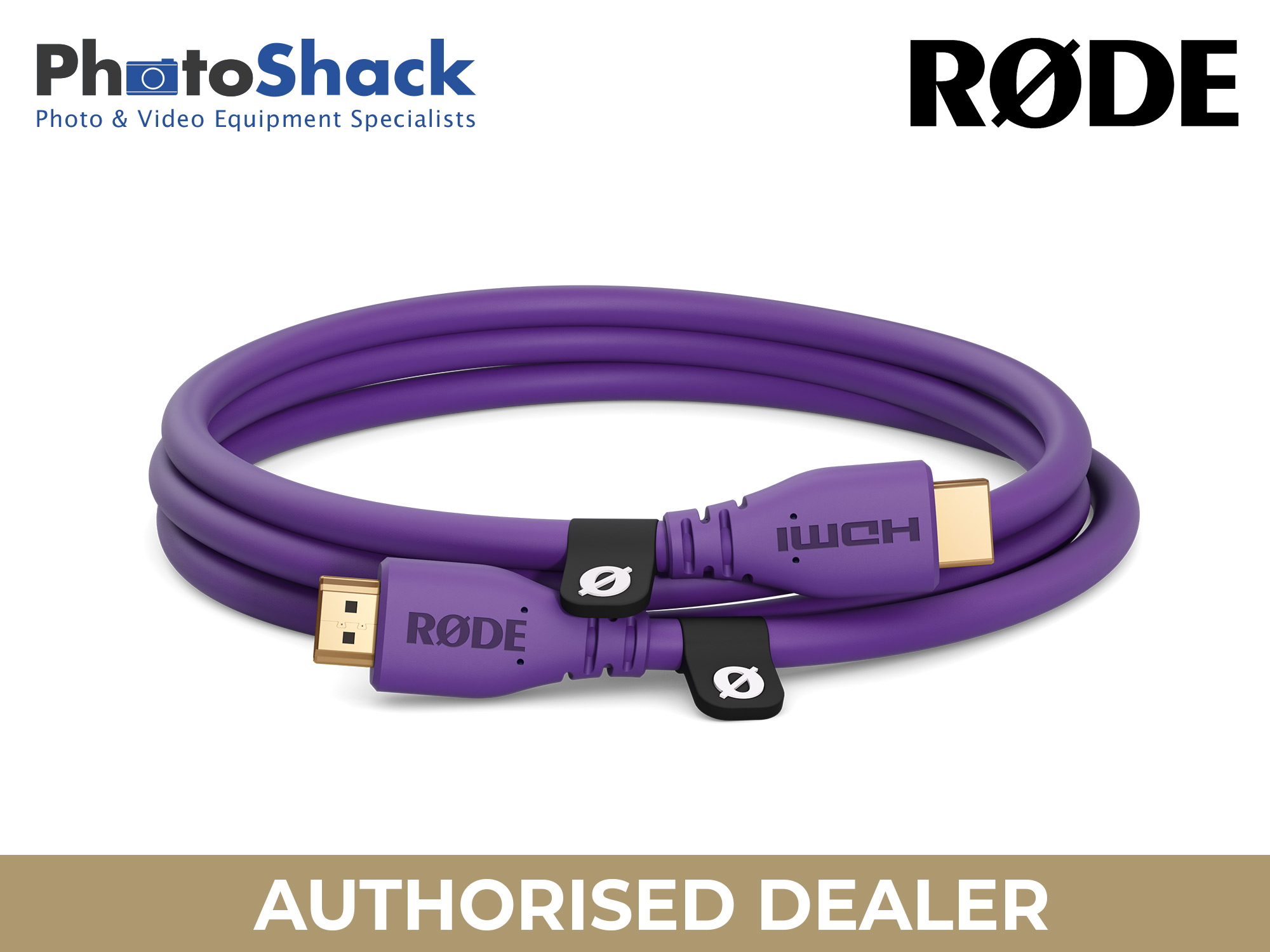 RODE 1.5m HDMI Cable - Purple