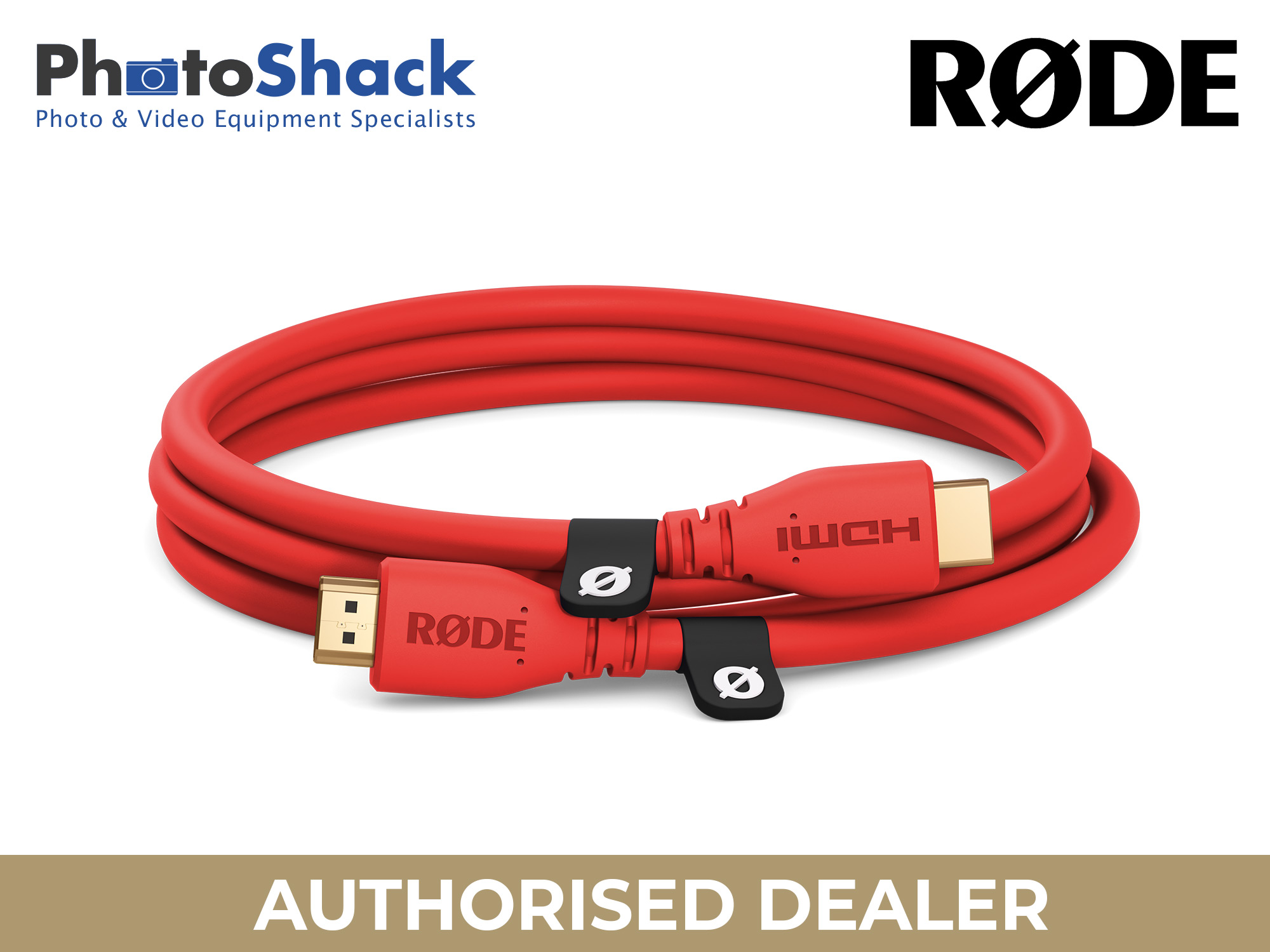 RODE 1.5m HDMI Cable - Red