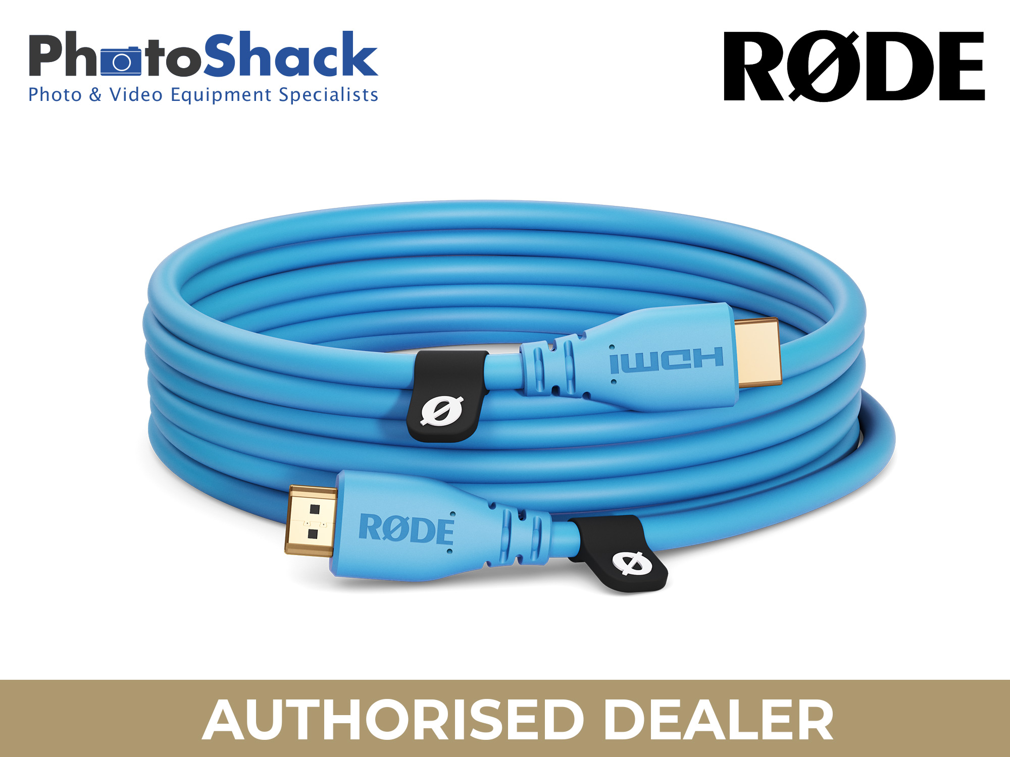 RODE 3m HDMI Cable - Blue