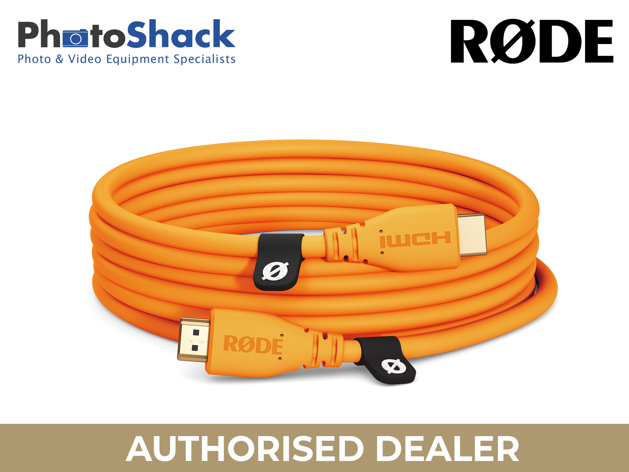 RODE 3m HDMI Cable - Orange