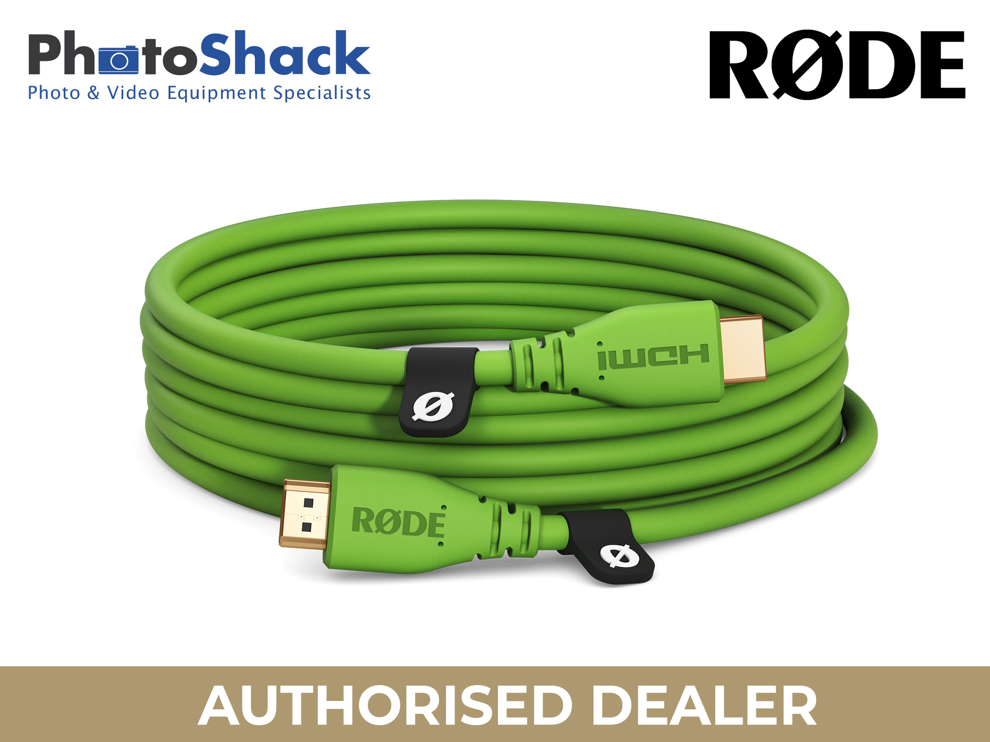 RODE 3m HDMI Cable - Green