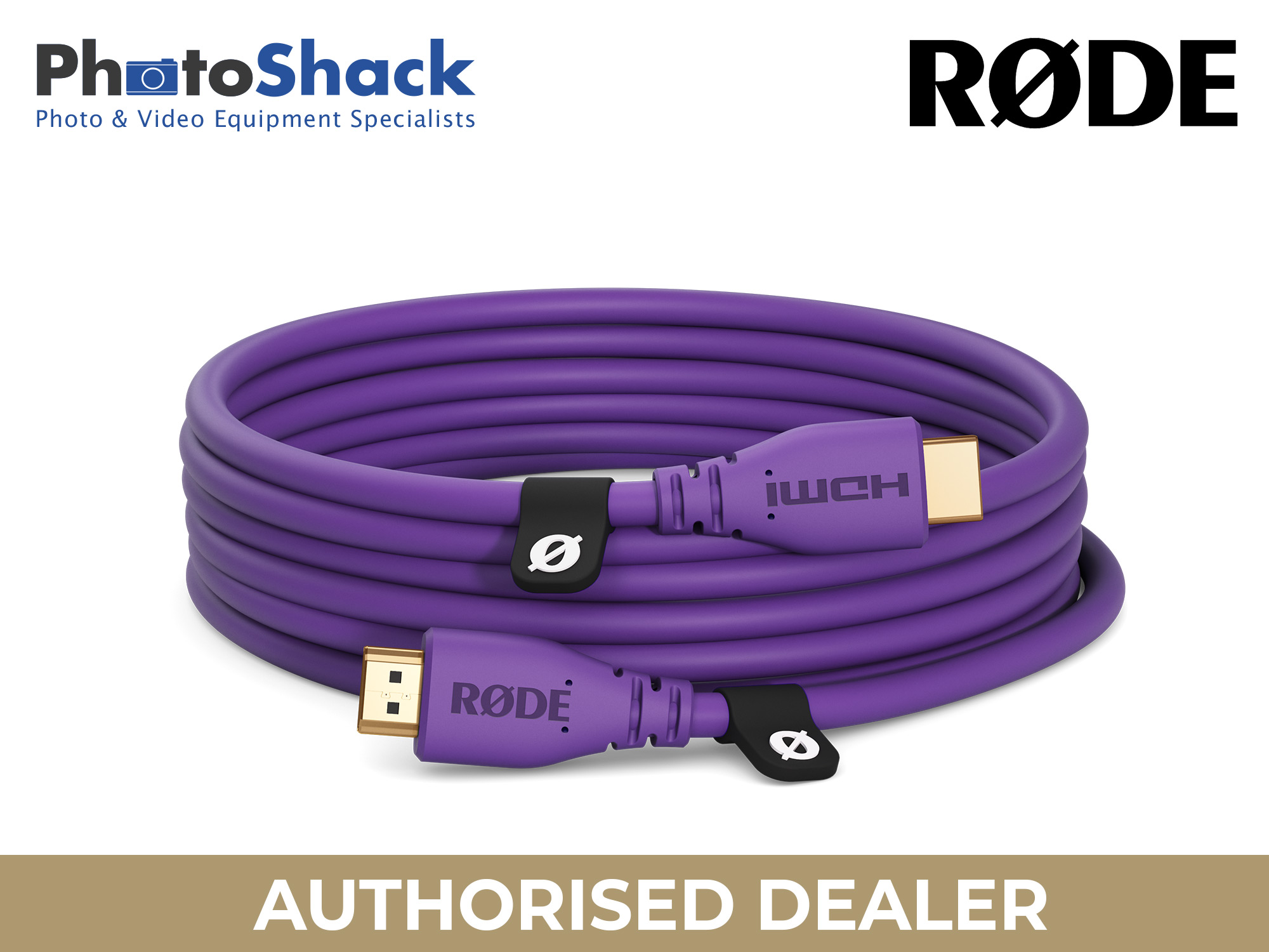 RODE 3m HDMI Cable - Purple