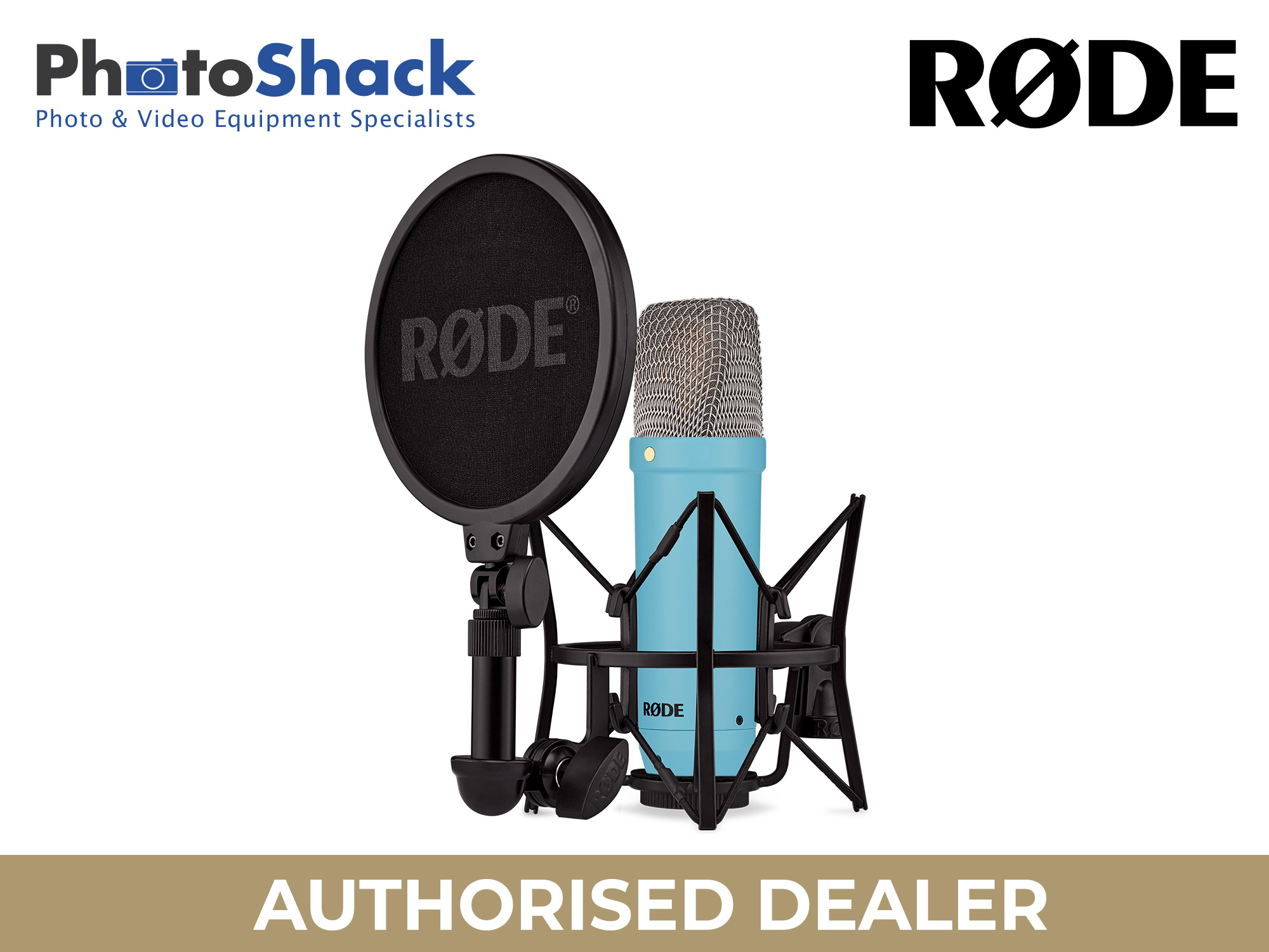 RODE NT1 Signature Series Studio Condenser Microphone - Blue