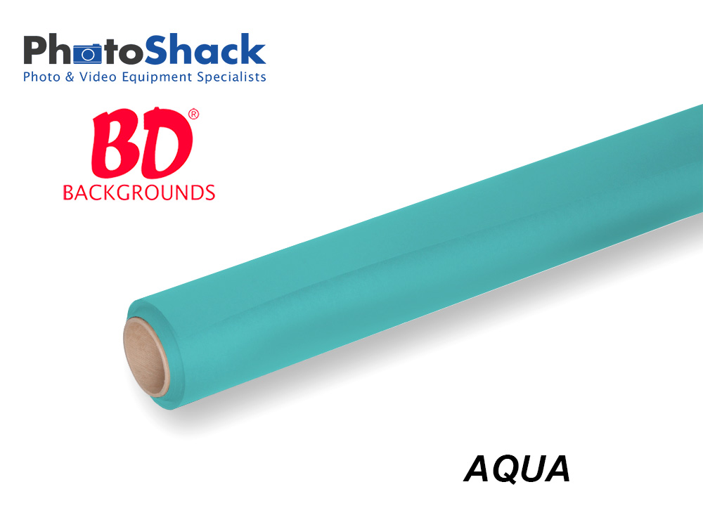 BD Paper Background Roll - 165 Aqua