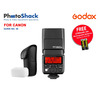 Godox TT350C Mini Thinklite TTL Flash for Canon (incl batteries)