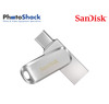 SanDisk Ultra Dual Drive Luxe USB Type-A & Type-C Flash Drive 128GB