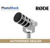 RODE PodMic USB Versatile Dynamic Broadcast Microphone - White