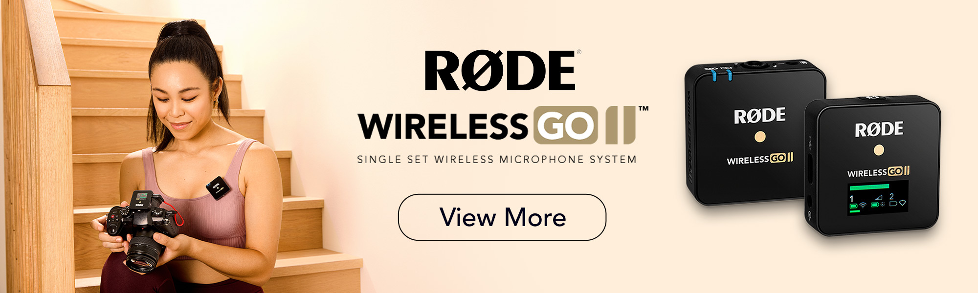 Photoshack Rode Wireless GO II Single - Desktop